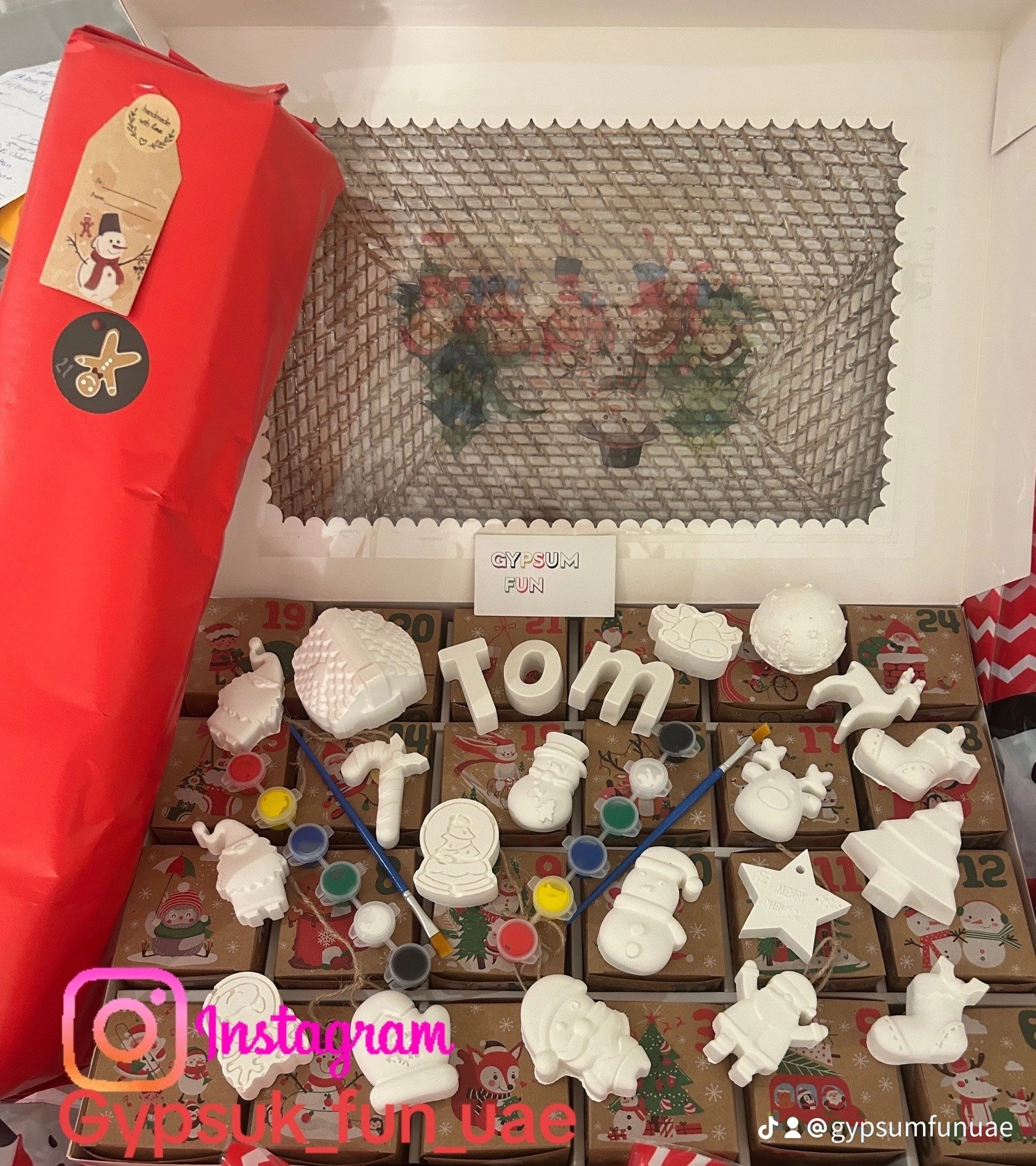 Gypsum fun UAE Christmas advent calendar (vvvvv)